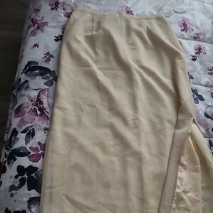 Elegant Cream Skirt